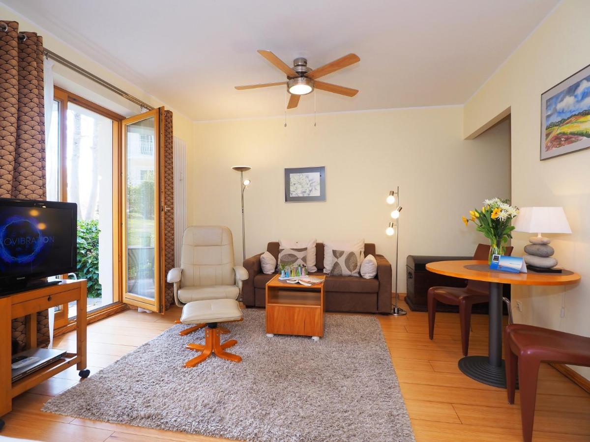 Kaiservillen Heringsdorf - 1-Raum-Ferienwohnung Mit Terrasse D103 Heringsdorf (Usedom) Exterior foto